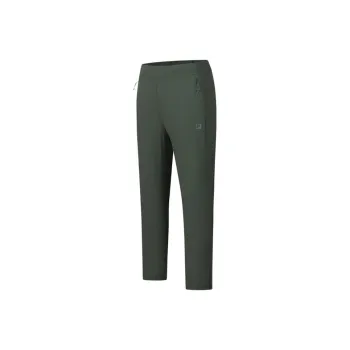 FILA Knitted Sports Pants Men's Pinecone Green