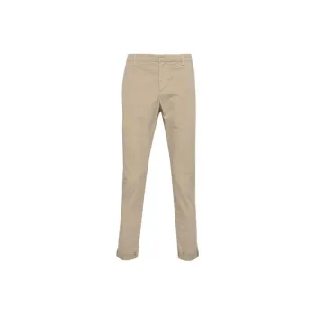 Dondup Mid Rise Straight Leg Trousers