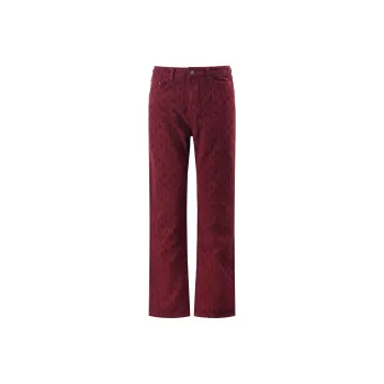 GTRG Jeans Unisex Jacquard Red
