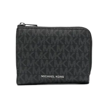 MICHAEL KORS Calfskin Wallet Men's Black