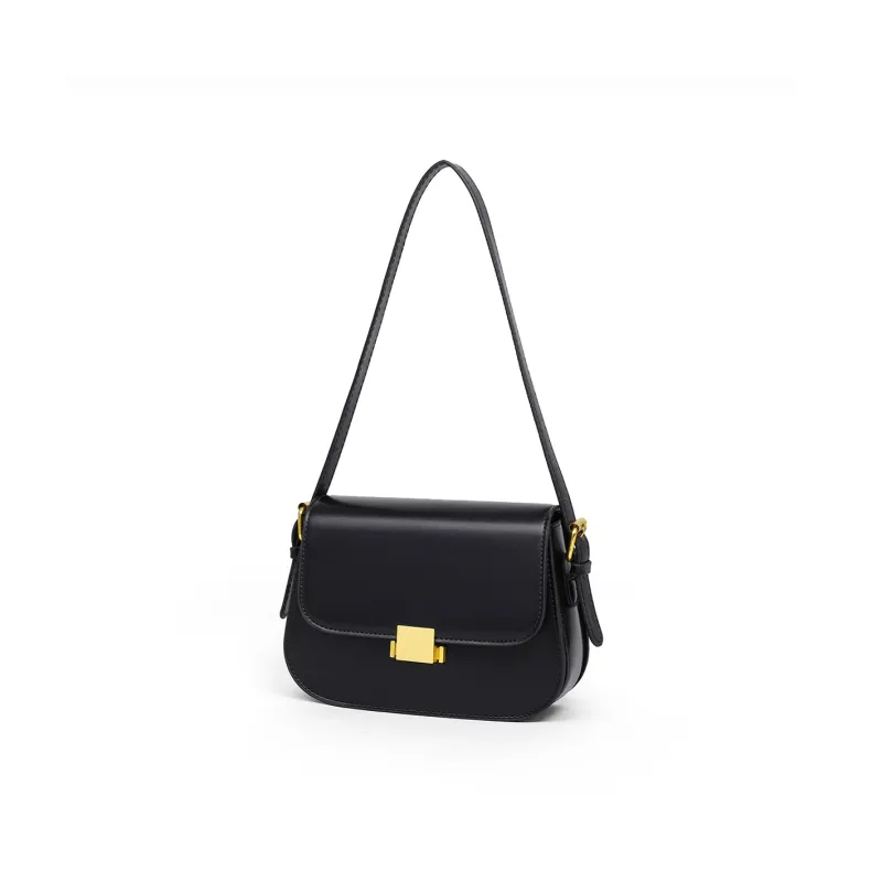 PT'SON Cow Leather Small Square Bag, Underarm Crossbody Bag, Shoulder Bag Regular Women's Multicolor-13