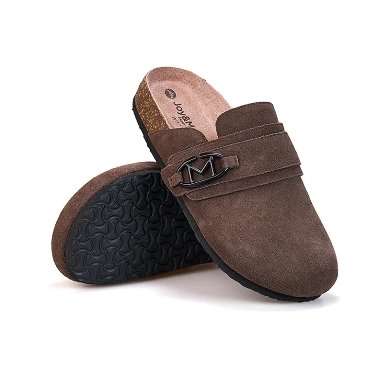 Joy&Mario Slip Resistant Closed Toe Slippers Women's-5
