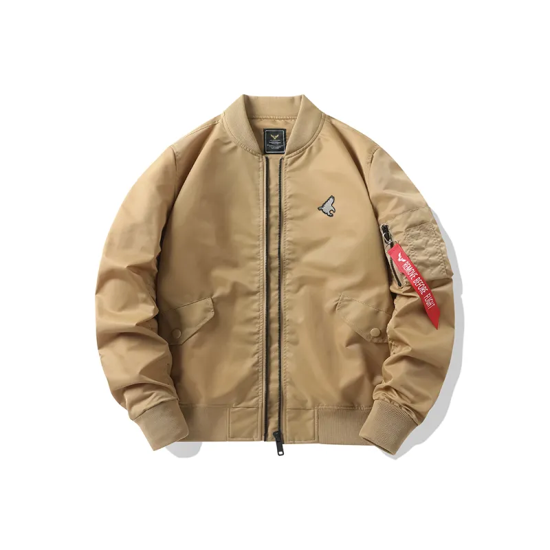 TREK&TRAVEL Baseball Jacket Men's-14