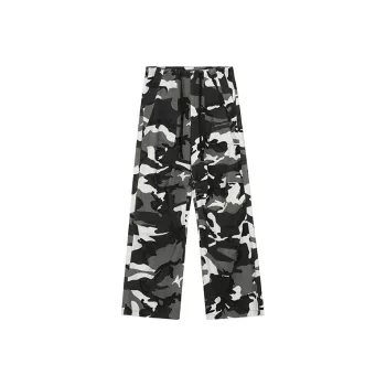A Chock Casual Pants Unisex Camouflage