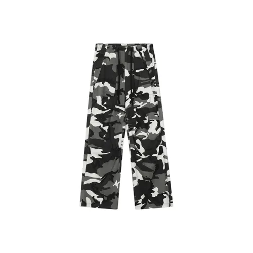 A Chock Casual Pants Unisex Camouflage