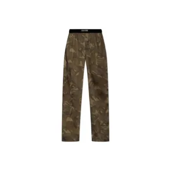 TOM FORD Camouflage Printed Straight Leg Pants