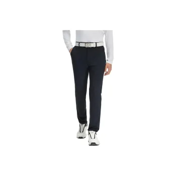 FILA Golf Series Knitted Sports Pants Men's Legend Blue