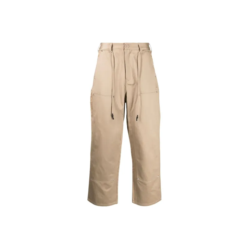 CLOT Carpenter Leopard print Trim Trousers-0