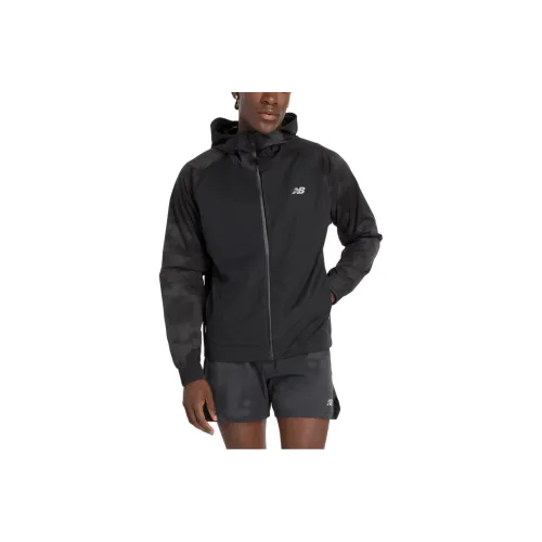 New Balance Seasonal Premium Print Jackets Coats Men's Black
