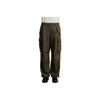 PUBLIC TOKYO FW24 Cargo Pants Men's Khaki