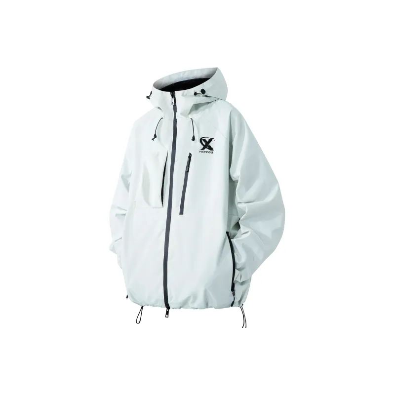 PISYPOX Water Resistant Windproof Wear Resistant Windbreaker Jacket Unisex-0