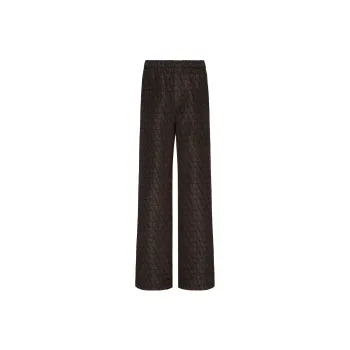Valentino All Over Patterned Wide Leg Trousers