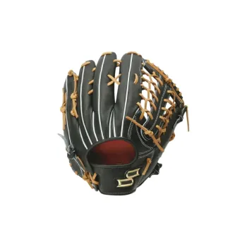 SSK Baseball Gloves Pitcher Glove Leather Men's Black Brown