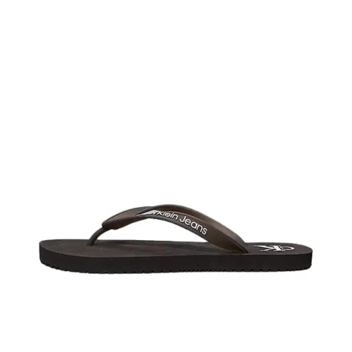 CKJ CALVIN KLEIN JEANS Flip Flops Women's Black
