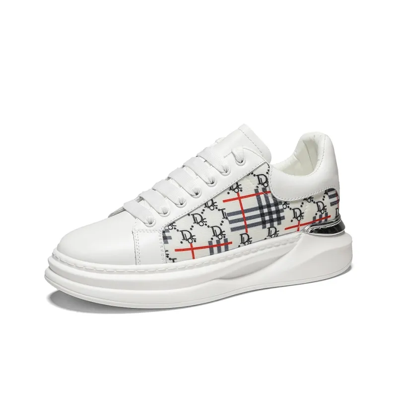Jerden Smith Coverage Abrasion Resistant Low Top Skateboard Shoes Men's White-2