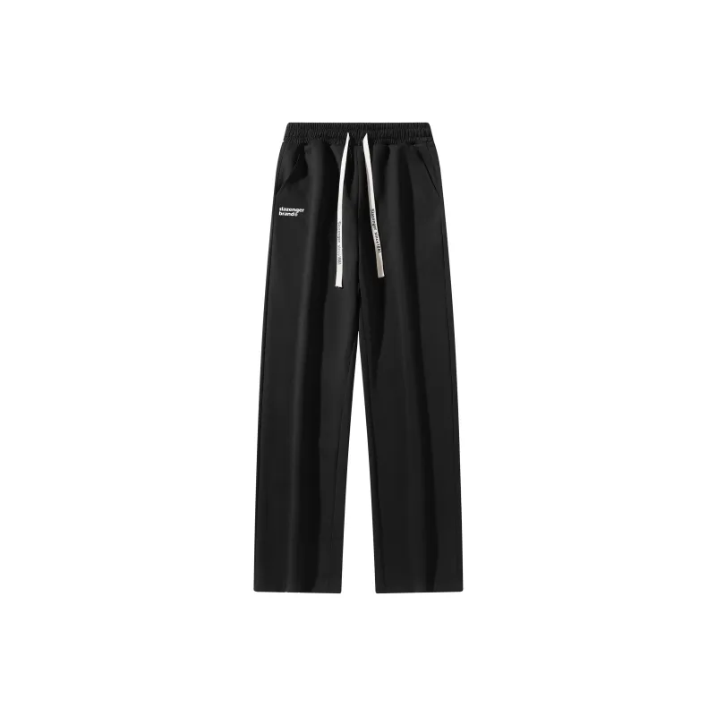 Slazenger Knitted Sports Pants Unisex Black-0