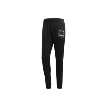 Adidas Originals TRACKPANTS Knitted Sports Pants Men's Black