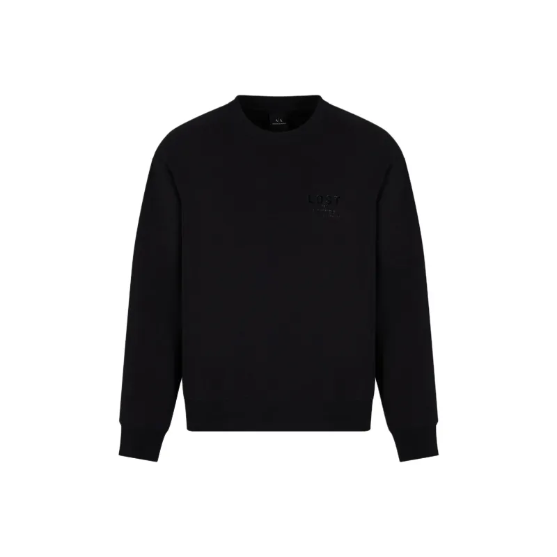 ARMANI EXCHANGE Logo rubberised Sweatshirt-0