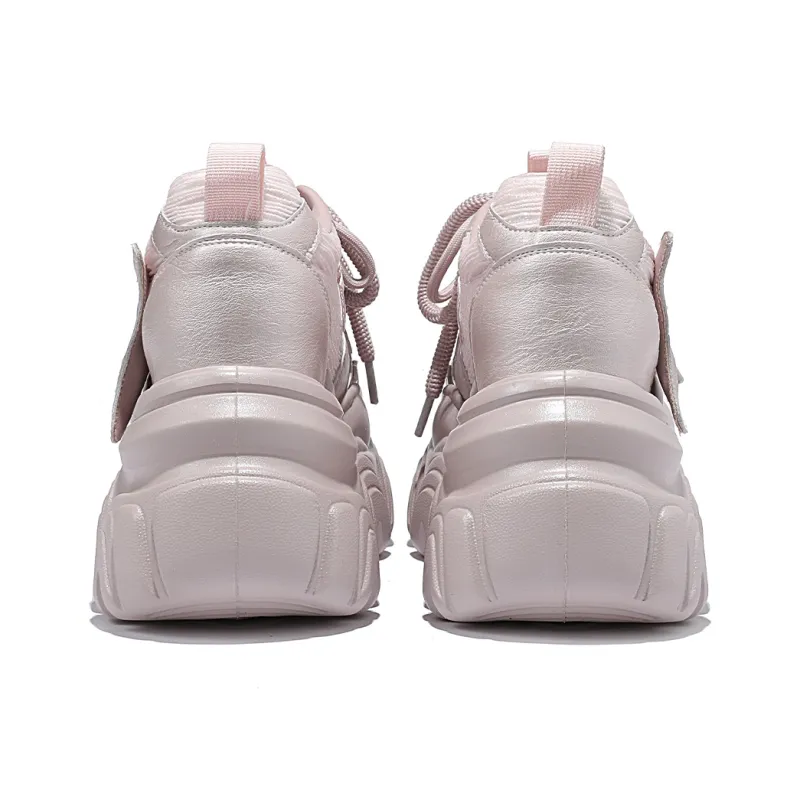 CARDANRO Small sized Sky Vegetables Low Top Chunky Sneakers Women's-9
