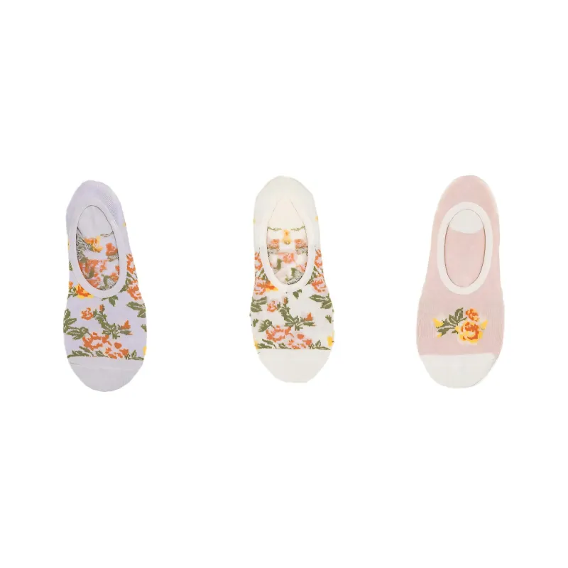 Vans Canoodle No Show Socks Unisex 3 Pack-0