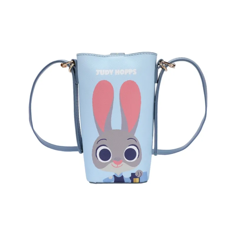 MESUCA Disney Collection Synthetic Leather One Shoulder Crossbody Cell Phone Pouch Women's Multicolor-0