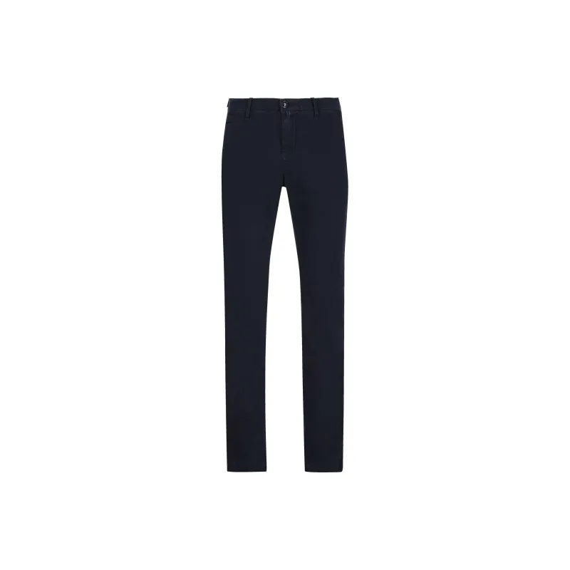 JACOB COHEN Straight Leg Stretched Chinos-0
