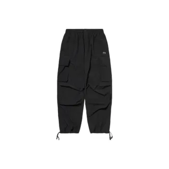 LACOSTE Cargo Pants Men's Black
