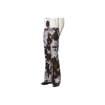 LOUIS VUITTON Silk And Wool-Blend Tailored Flared Pants