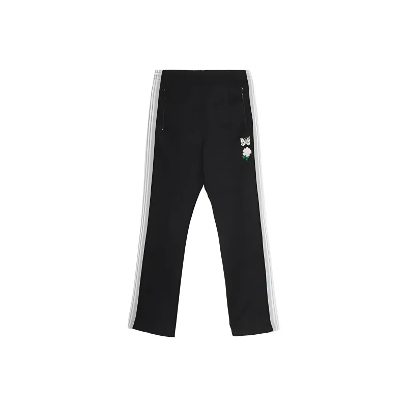 Yohji Yamamoto X Needles WILDSIDE YOHJI YAMAMOTO Collaboration Casual Pants Unisex Black-0