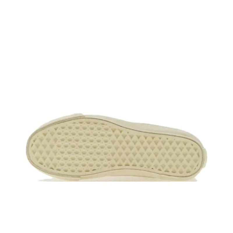 Vans LX OLD SKOOL Anti Slip Wear Resistant Low Top Skateboard Shoes Unisex Beige-5