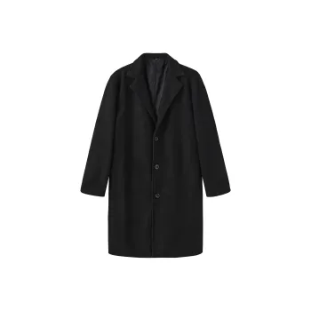 HELIPORT Trench Coat Unisex Black