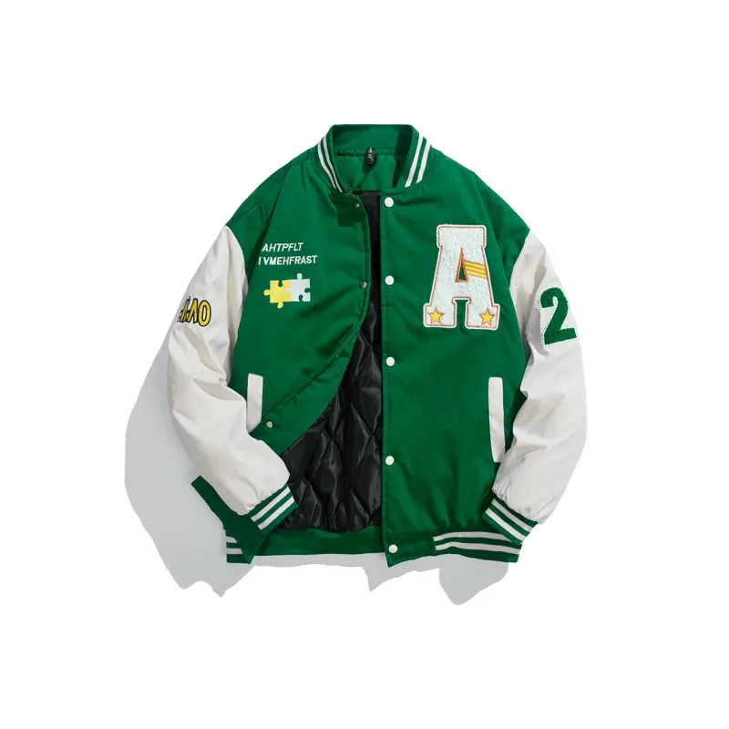 WELTER EXPERIMENT Baseball Jacket Unisex-19