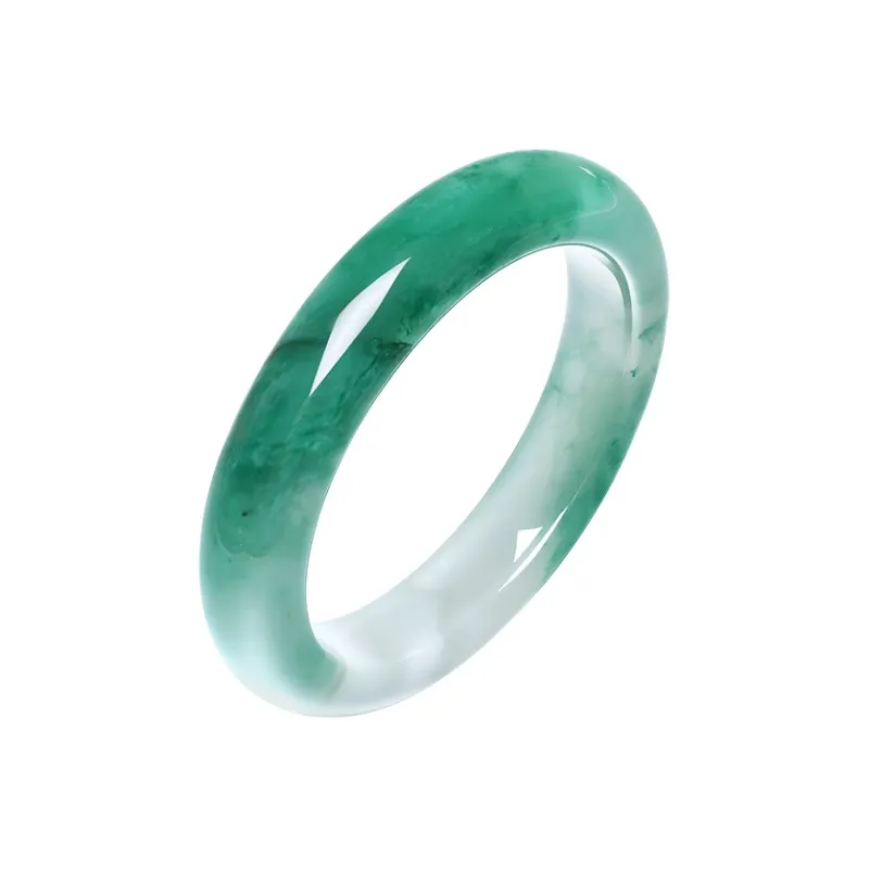 JINGUIFU African Emerald Bangles Women's-0