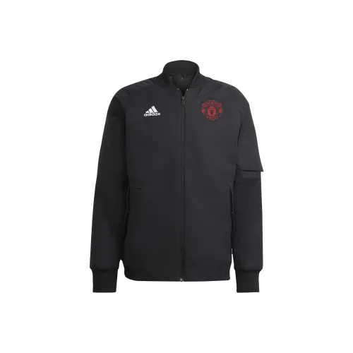 Adidas Manchester United 22/23 Travel Jackets Coats Men's Black