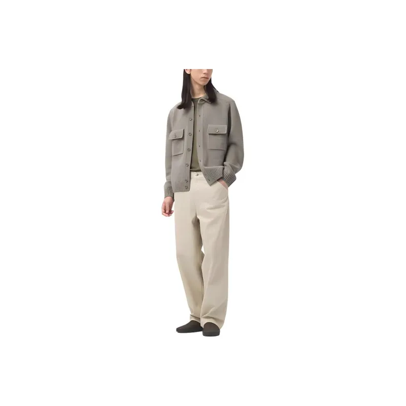 UNIQLO Casual Pants Men's Beige-0