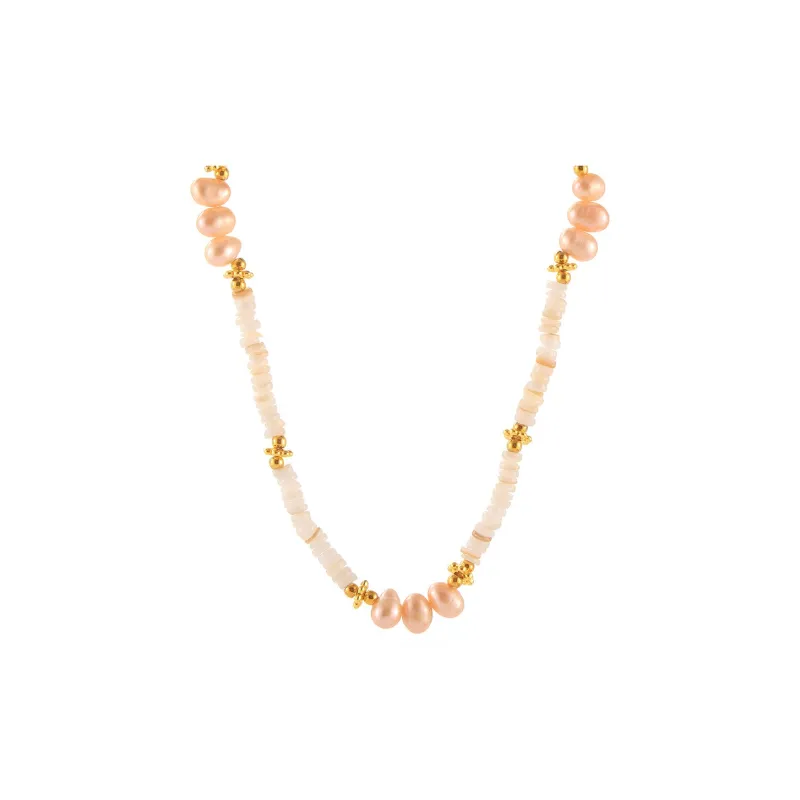 ZHENZHUAOMI Pearl Necklaces Women's-0