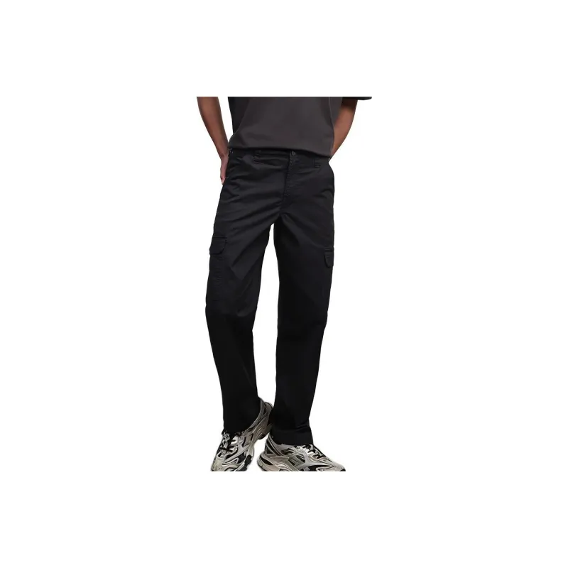 WRANGLER Casual Pants Men's Black Gray Color-0