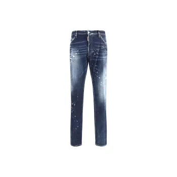 DSQUARED 2 Dark Rodeo Wash Bootcut Flare Sharpei Jeans