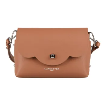 Lancaster Cow Leather Shoulder Bag, Crossbody Bag Women's Brown