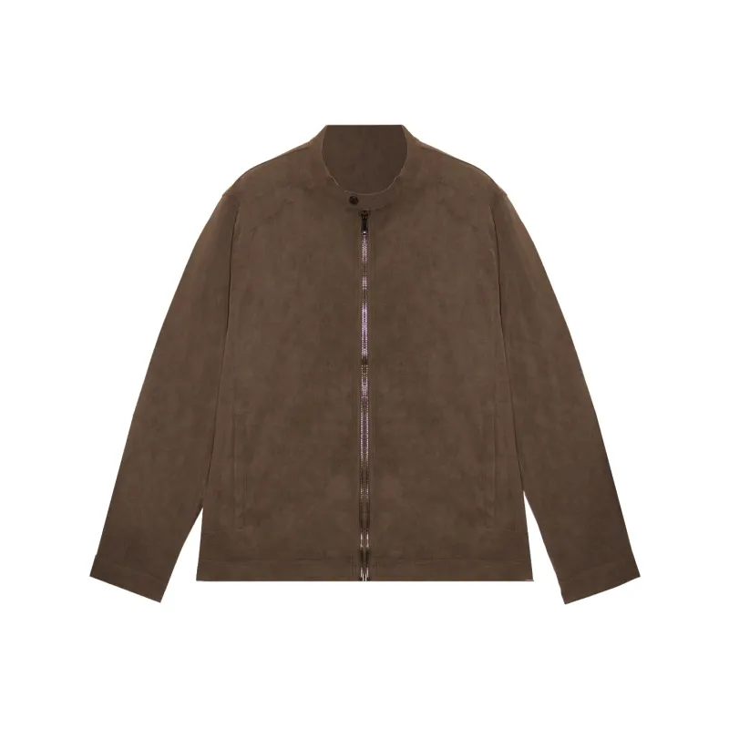 WILD LEADER Leather Jacket Unisex Coffee-0
