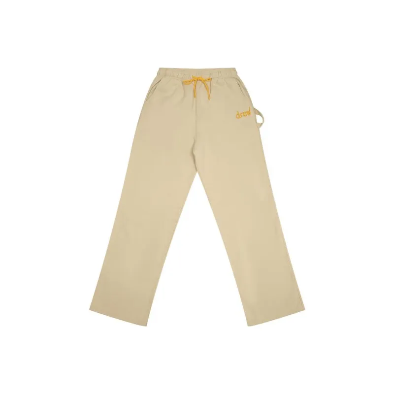 Drew House Casual Pants Unisex Almond Cookie-0