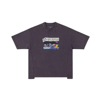 Vans T Shirts Unisex Gray Black