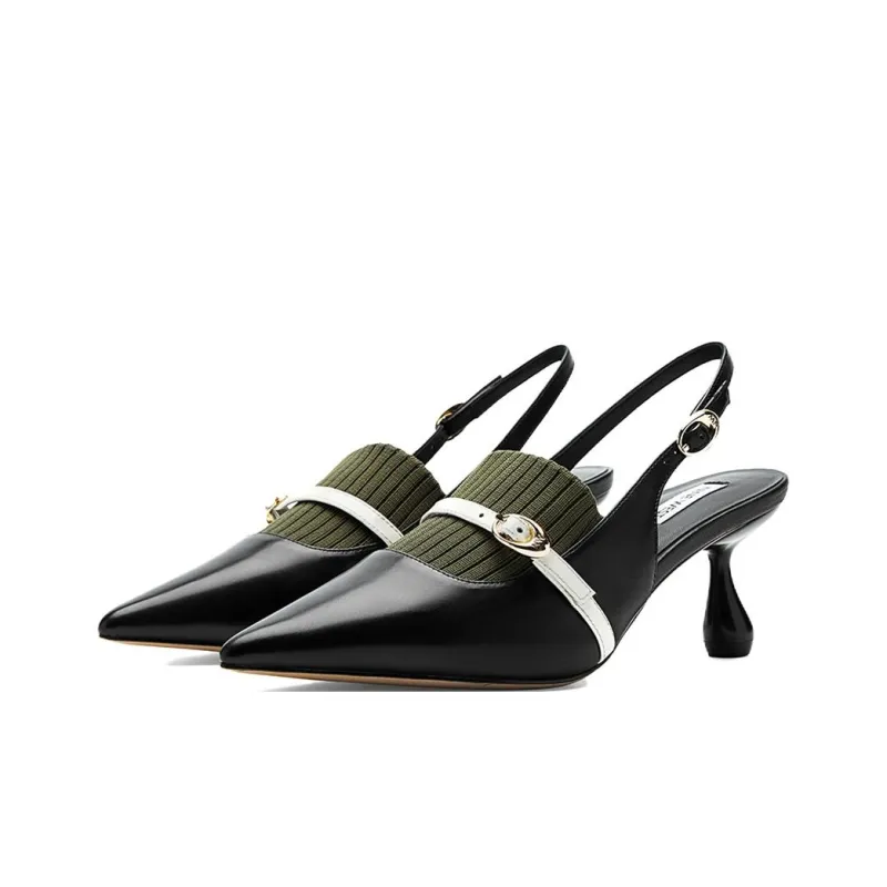 NINE WEST Cone Heel High Heels 6.5cm Women's-2