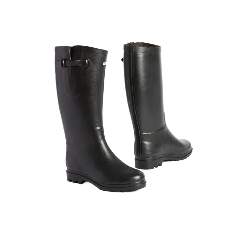 AIGLE Aiglentine Rain Boots Women's Black-2