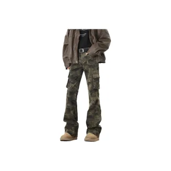 Ang2 Stu Cargo Pants Unisex Camouflage