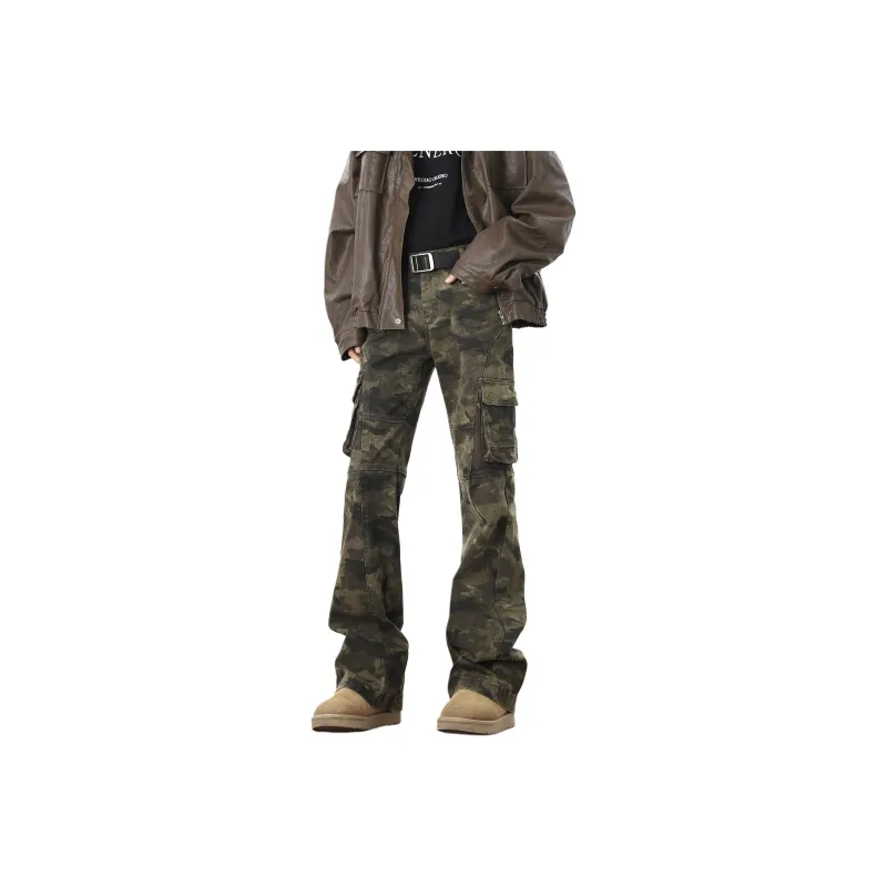 Ang2 Stu Cargo Pants Unisex Camouflage-0