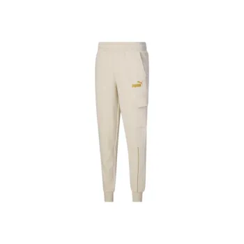 PUMA Knitted Sports Pants Men's Beige
