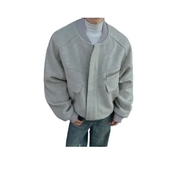 RKVC Puffer Jacket Unisex Light Gray