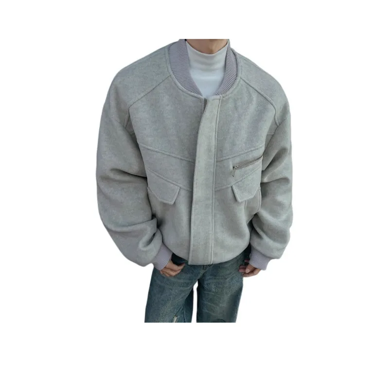 RKVC Puffer Jacket Unisex Light Gray-0