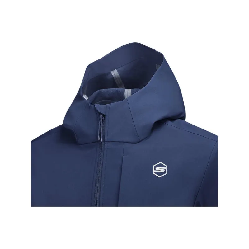 Skechers Comfort Sports Series Jacket Men's Enchanted Blue Black-2